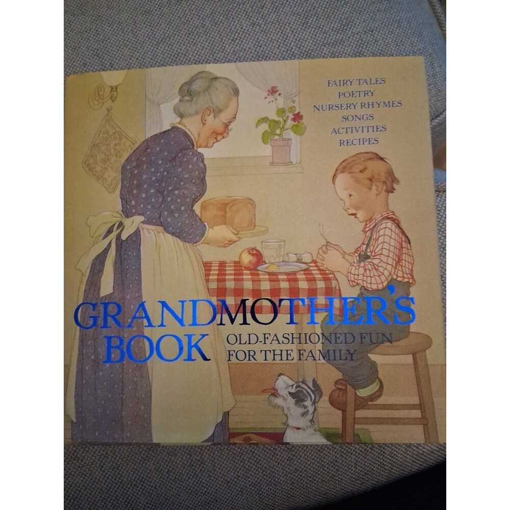 Grandmother's Book: Old-fashioned Fun for the Family by Parragon 2008 Ed. NEW